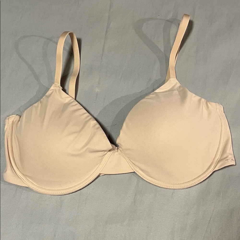 Tahari Light Beige Underwire Bra WL00057 38C Soft Comfy Supportive